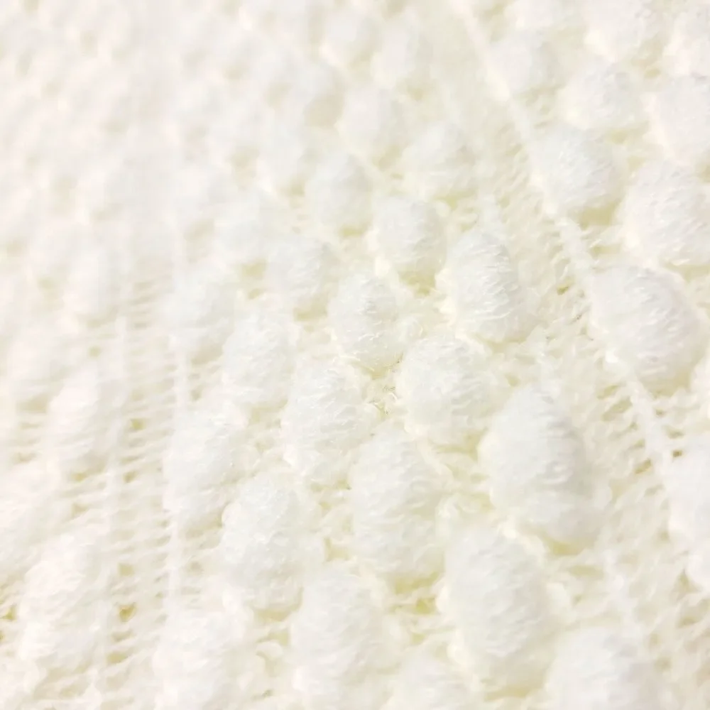 Francesca's ivory knit wide infinity loop scarf